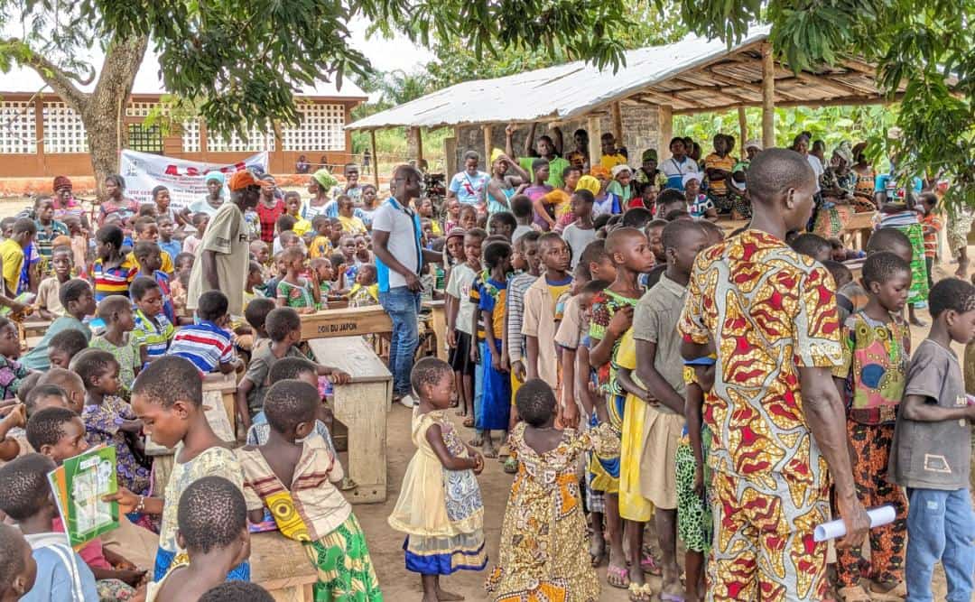 Togo : ASNER assure une bonne rentrée à plus de 380 élèves à Afougandji